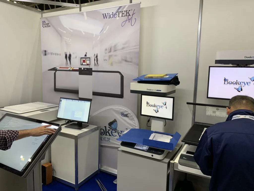 深耕图书馆与艺术界：Image Access 旗下 Bookeye 与 WideTEK 扫描仪亮相横滨展会