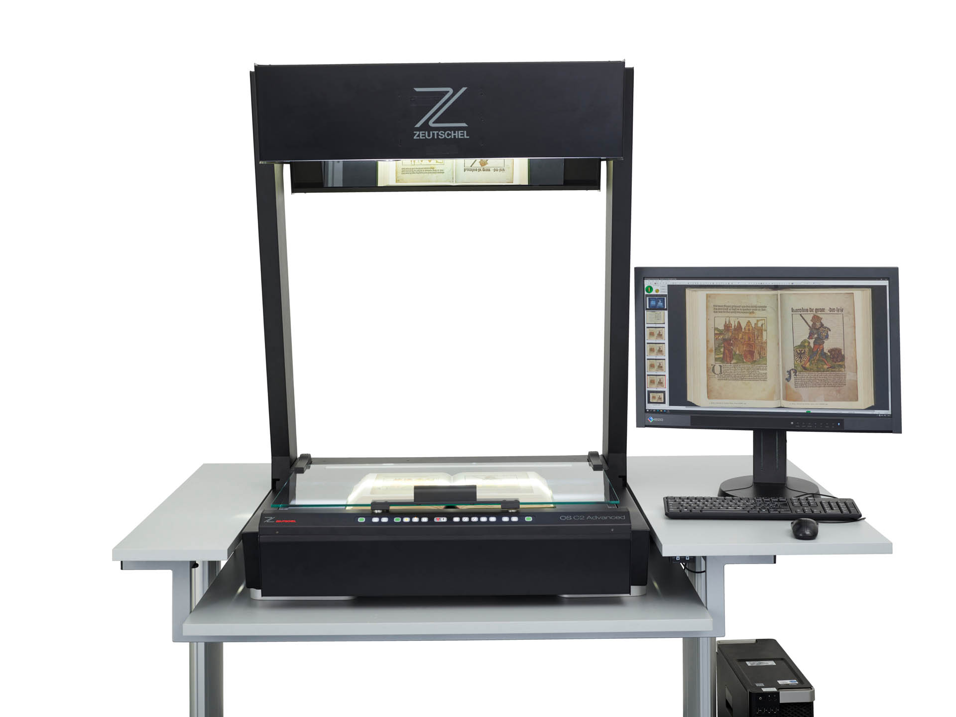 Zeutschel OS C：全新全能型平台式扫描仪，引领数字化新纪元