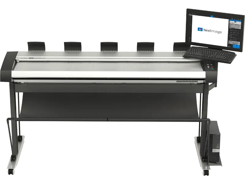 作为 ScanStation Pro 的 HD Ultra X 大幅面 CCD 扫描仪