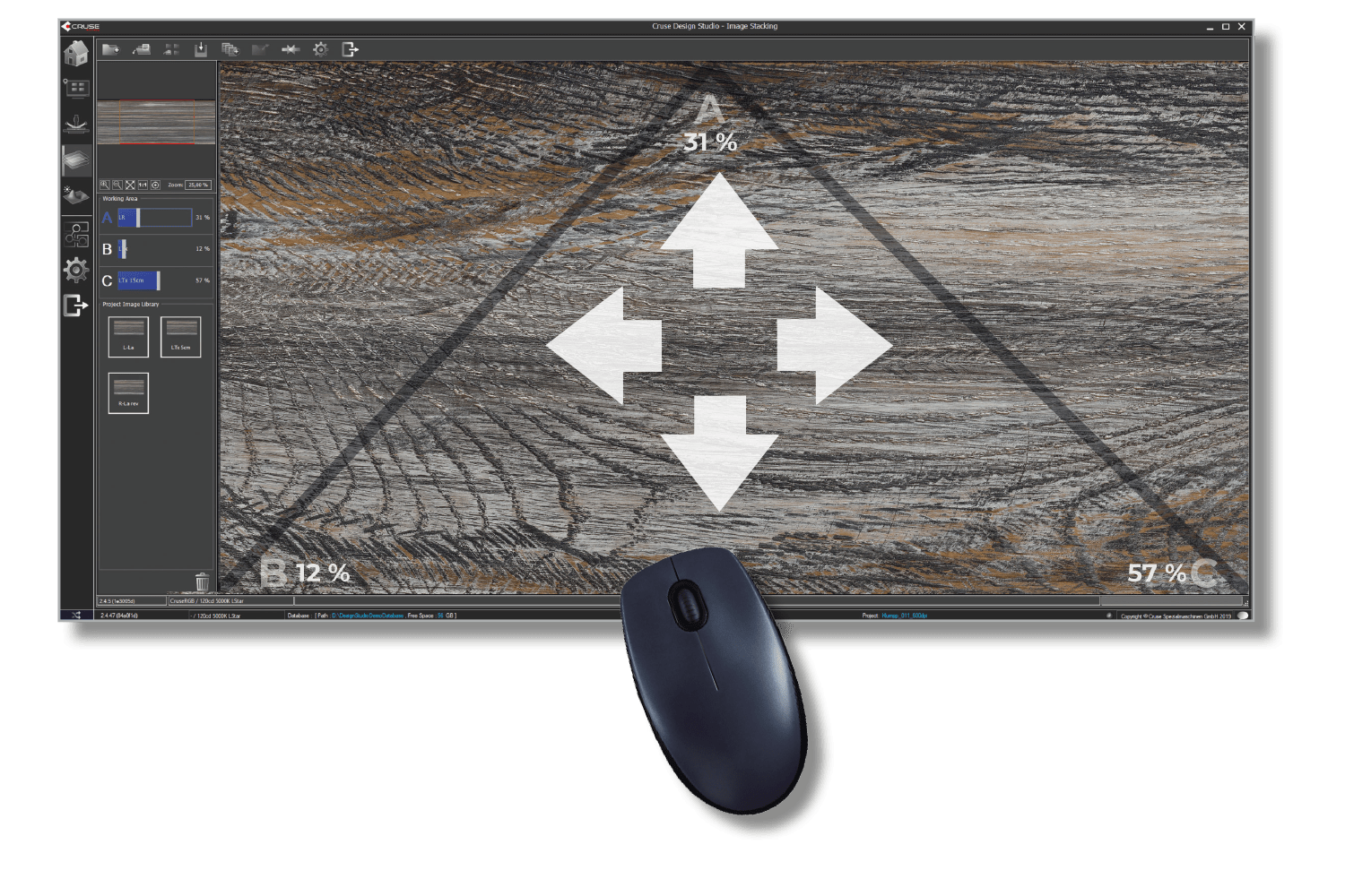 Image Stacking Screen