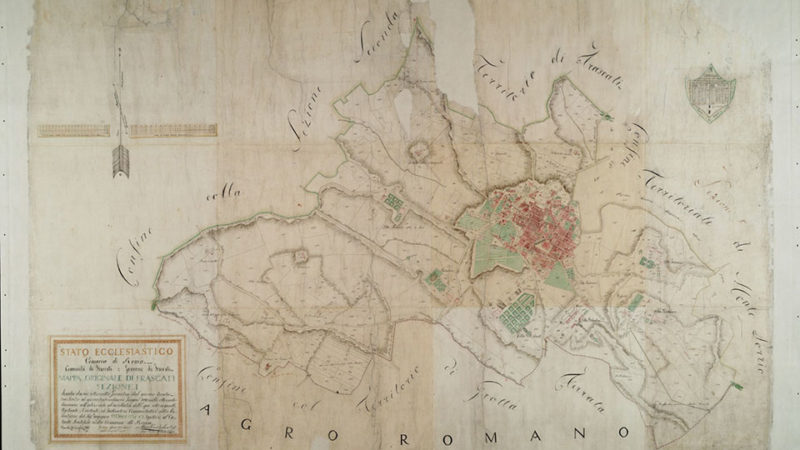 弗拉斯卡蒂地图 - 文化遗产