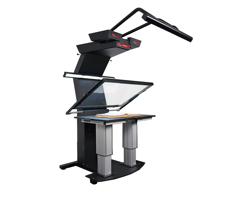 skaner do książek book2net A1 Mosquito Semirobotik z zamkniętą szybą