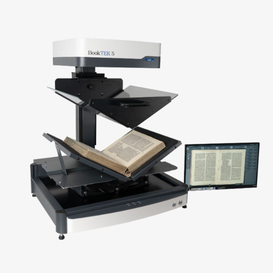 BookTEK 5 V2 Archive：专业书籍扫描仪，赋能高效数字化档案管理