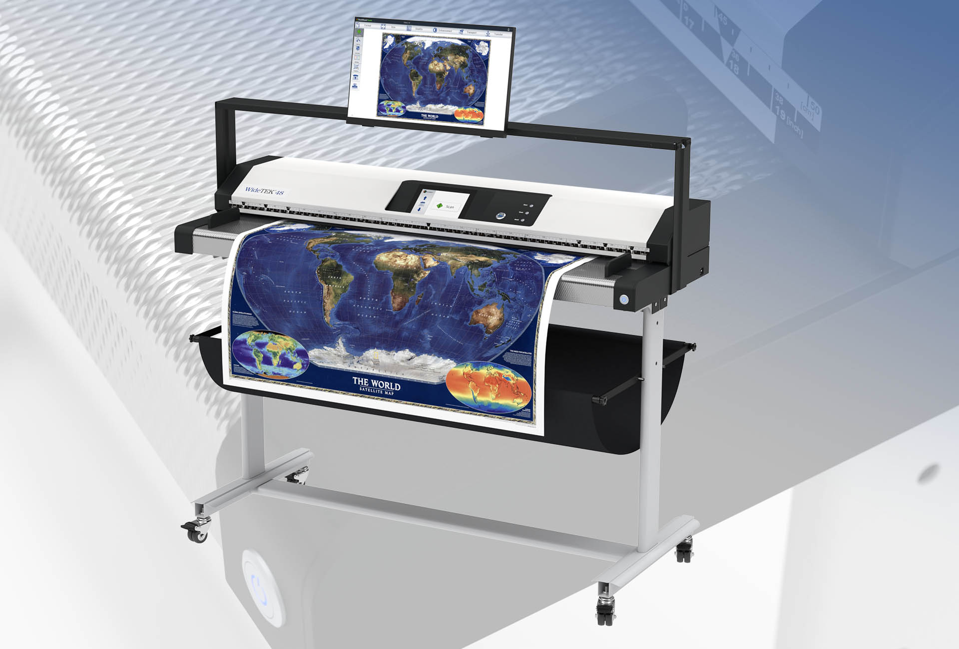 WideTEK 44/48 大幅面馈纸式扫描仪：革新大尺寸文档数字化与档案管理效率