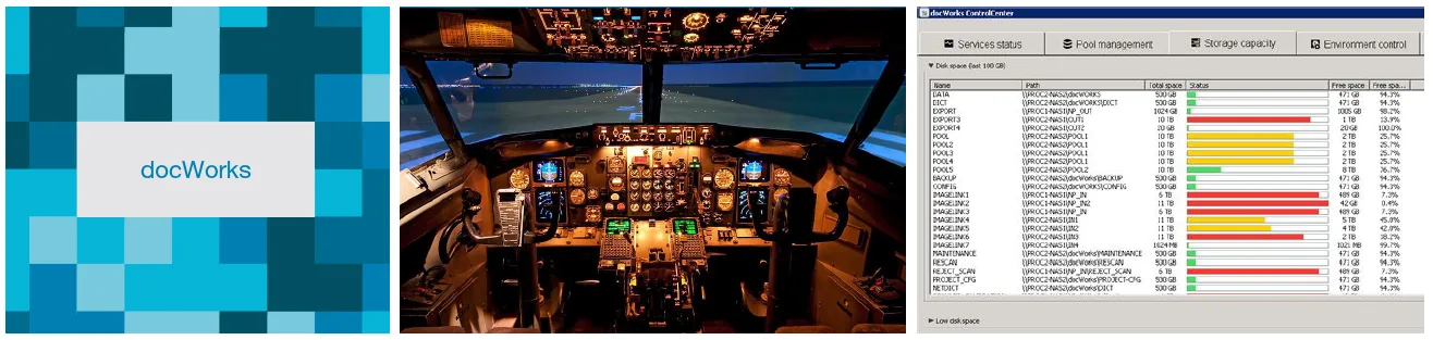 docWorks Control Center 数字化工作流管理