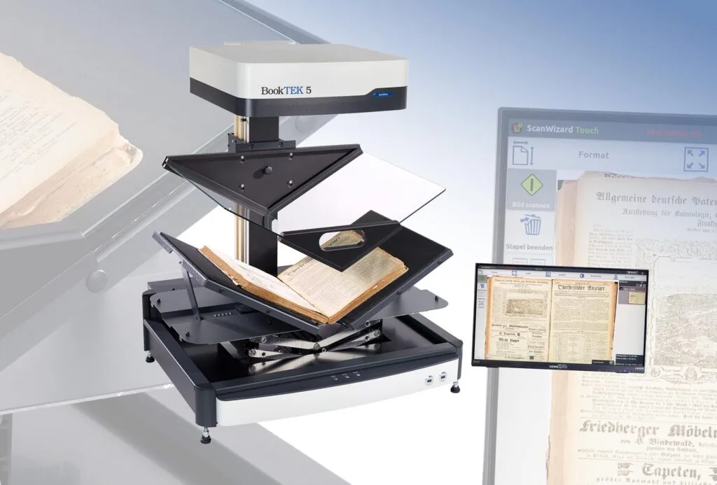 Image Access BookTEK 5 V2 Archive：为档案馆打造的 A2+ 全能型书刊扫描仪