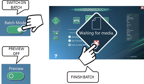 Colortrac Touch BATCH 技术解析：优化大幅面文档的批处理扫描工作流