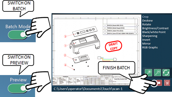 Colortrac Touch 批量预览与 SingleSensor 技术解析：大幅面扫描的效率之选