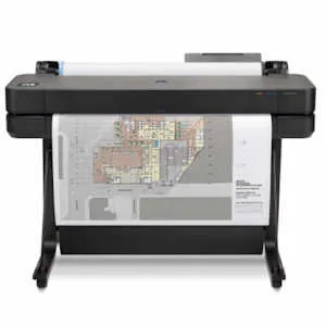 HP DesignJet T630 36寸打印机正面视图