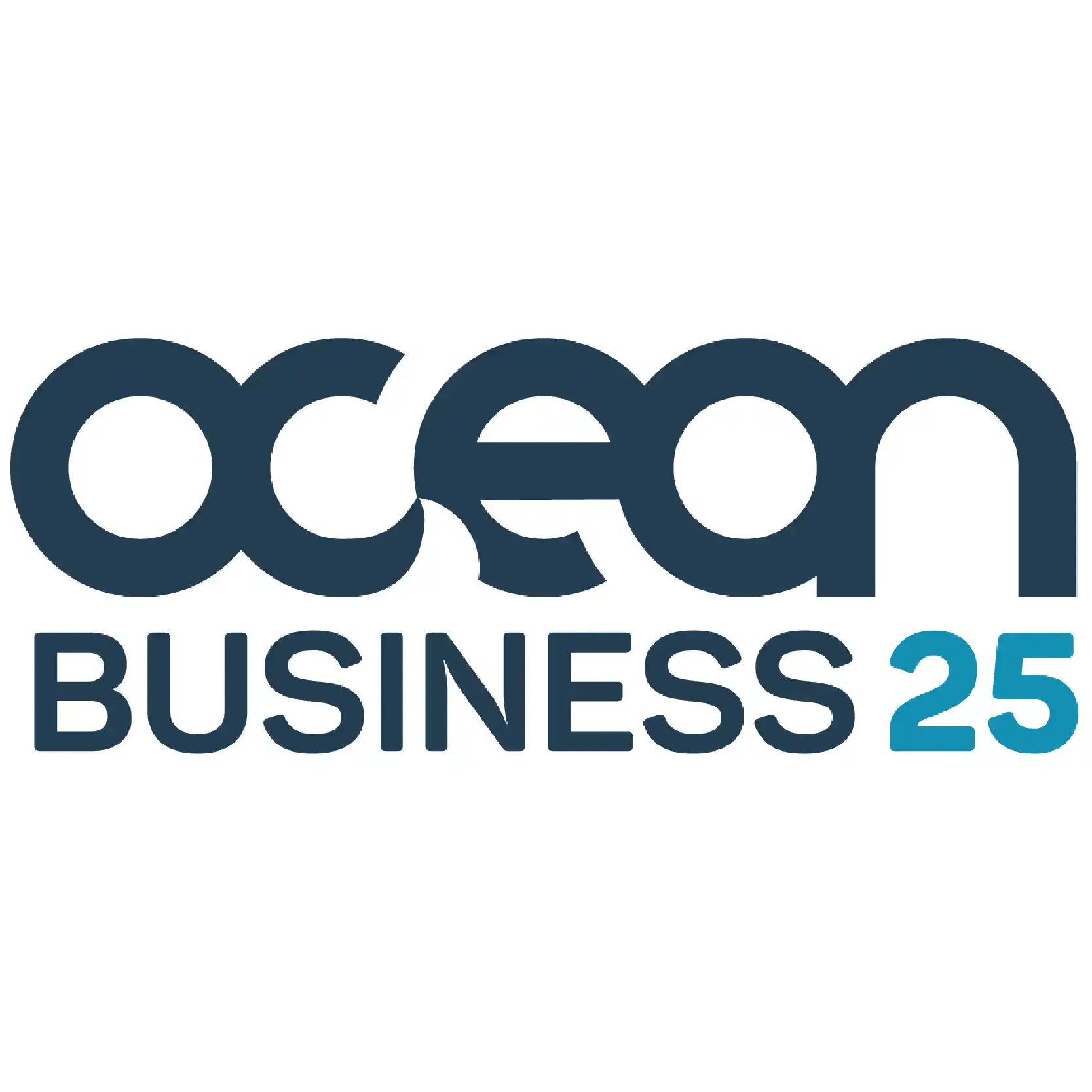 Ocean Business 25 展会标识