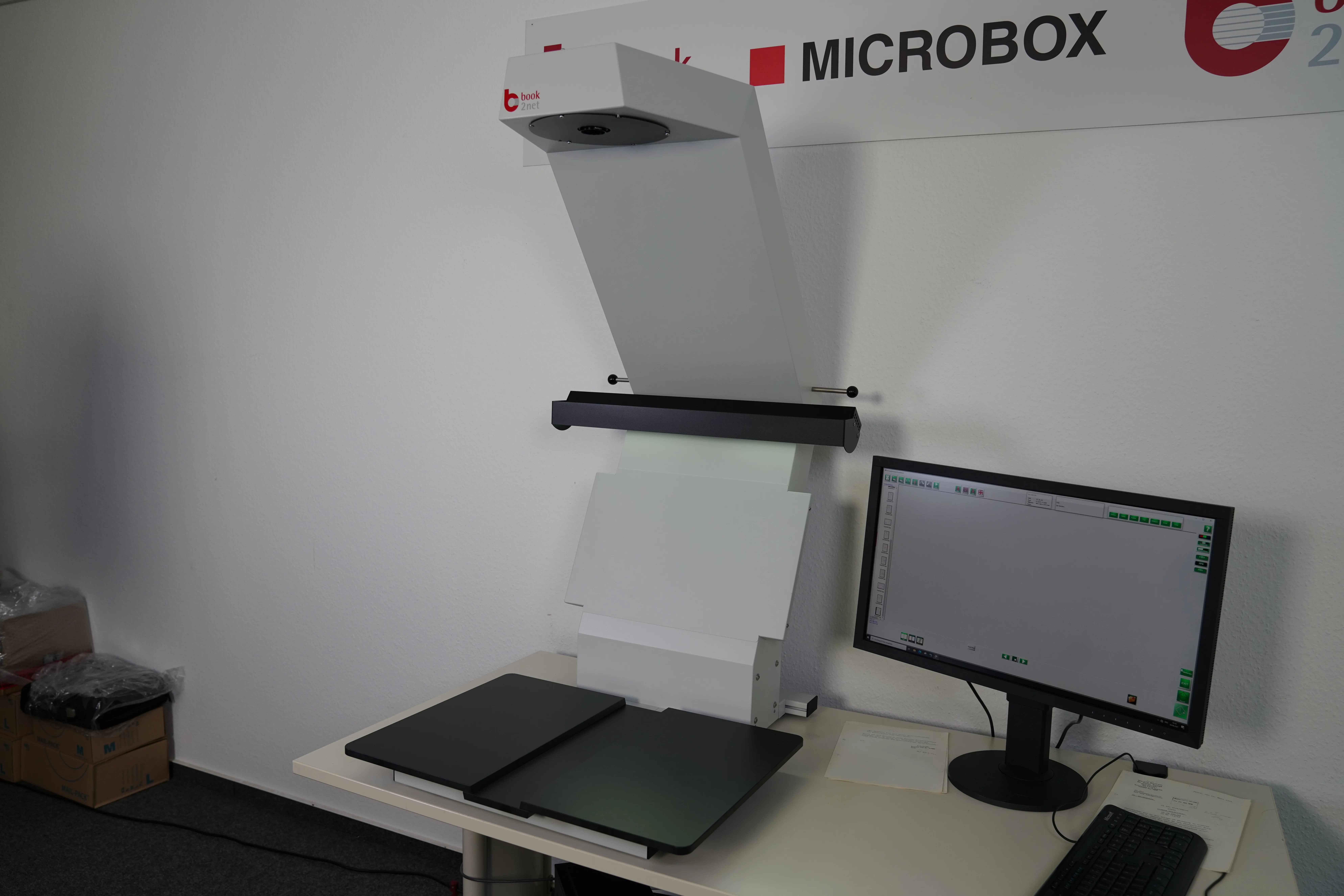 book2net Kiosk Light 细节特写