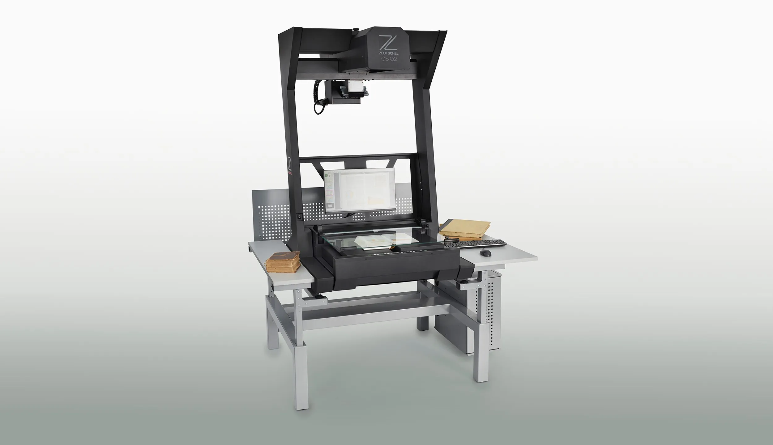 Zeutschel OS Q2 扫描系统全貌