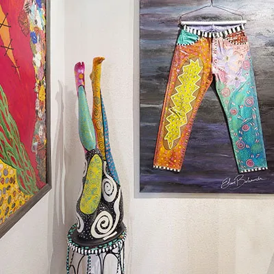 ART2art 画廊内部展示