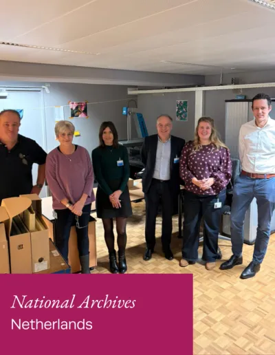 荷兰国家档案馆数字化现场