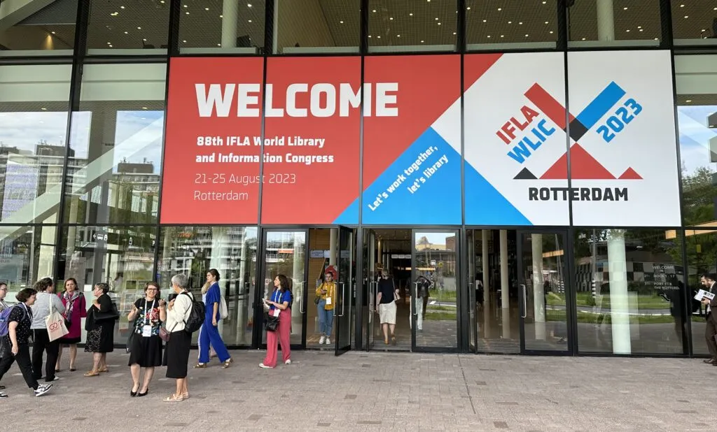 IFLA 2023 现场 Image Access 展位