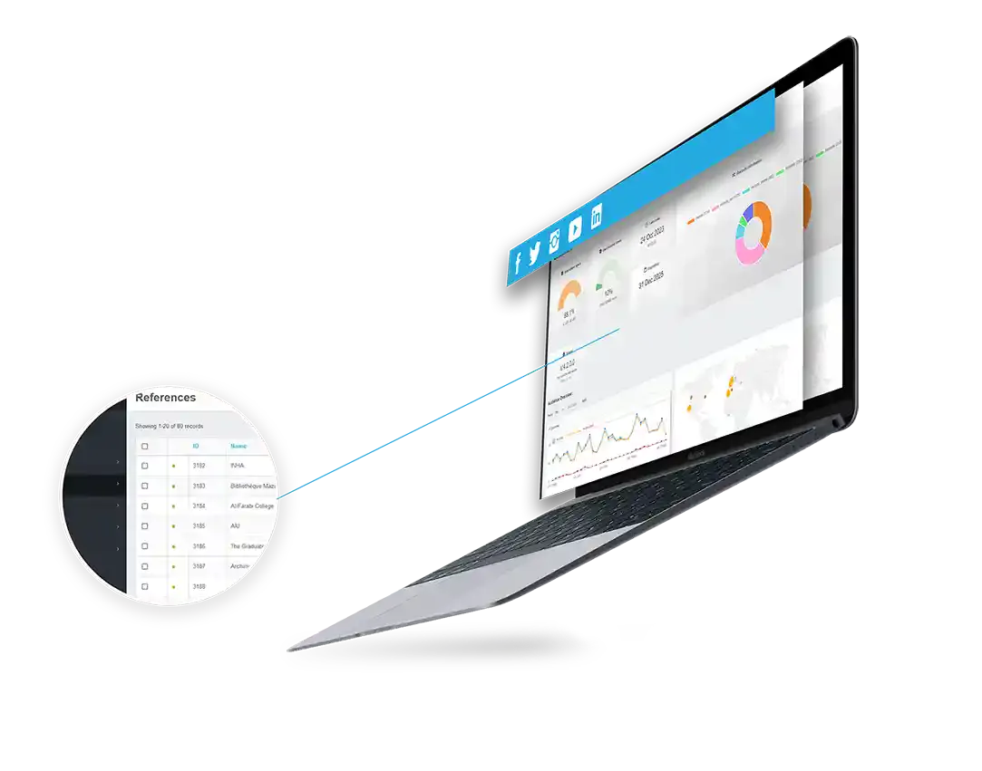 LIMB Gallery 数据统计看板