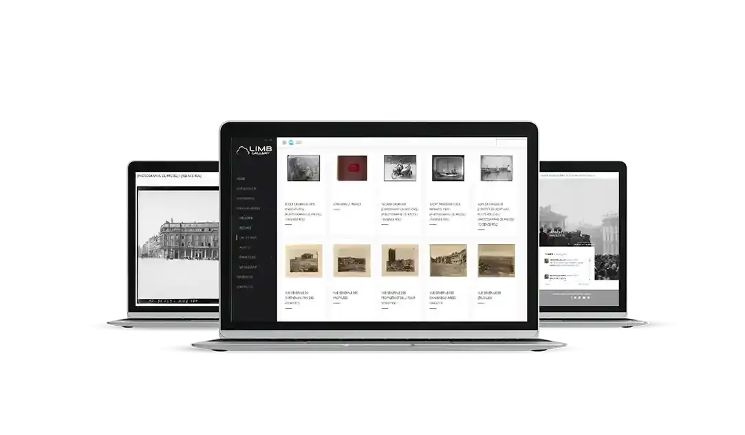 LIMB Gallery 多端展示效果图