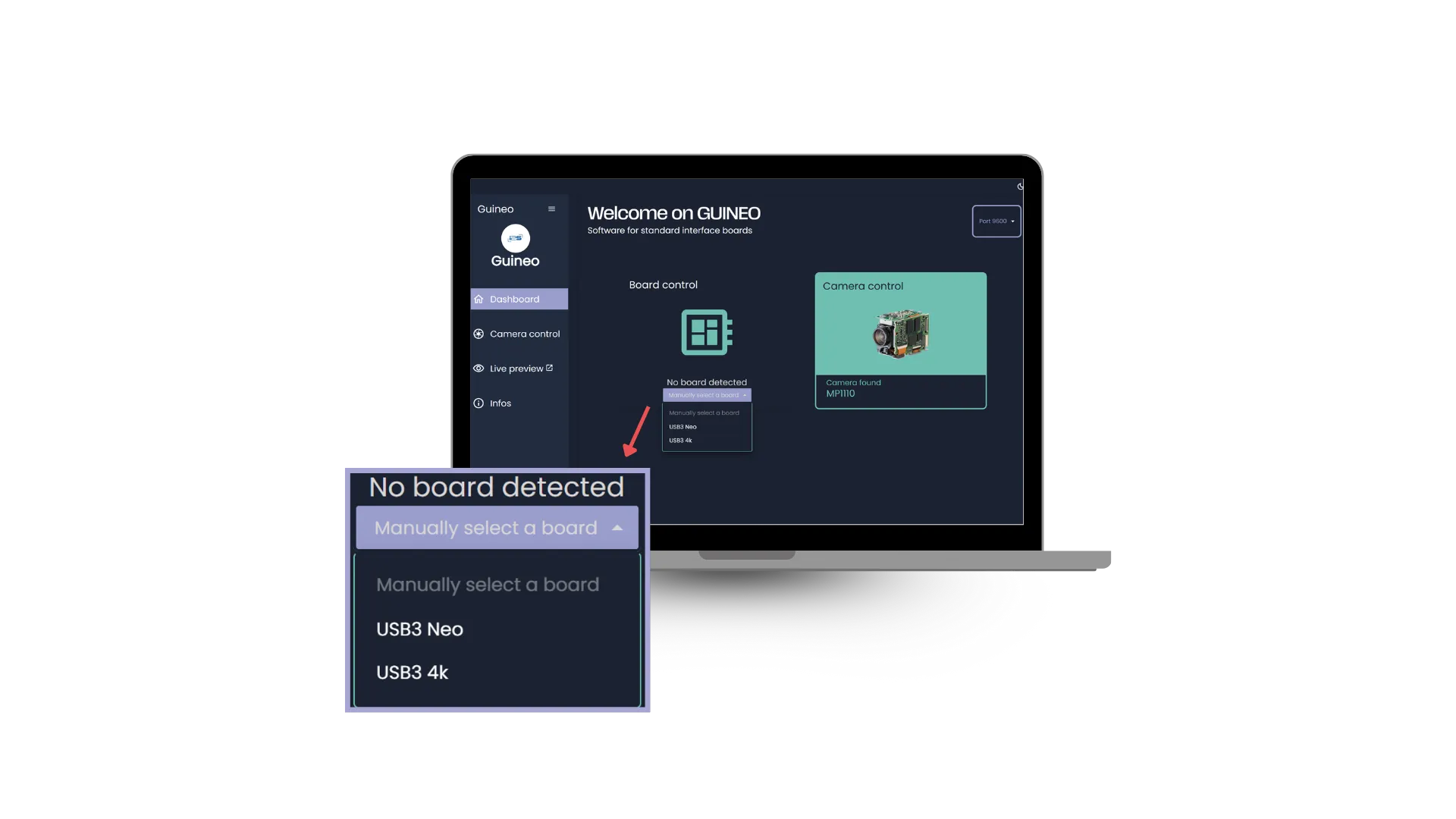 选择接口板型号