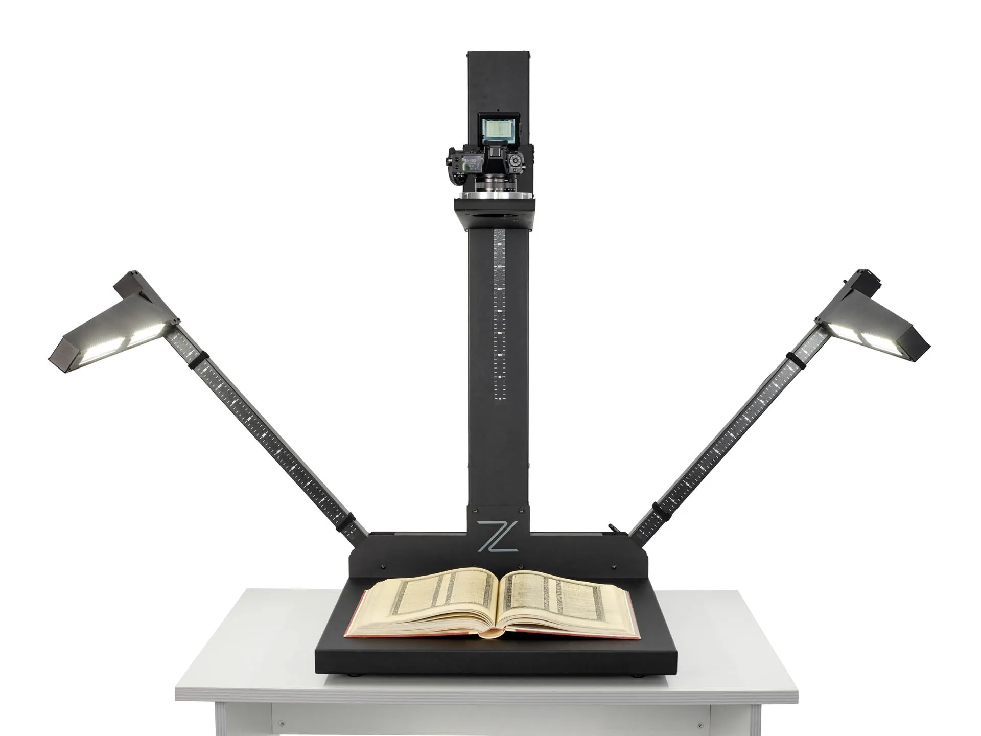 Zeutschel OS A 顶置扫描仪全貌