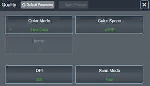 画质与分辨率设置