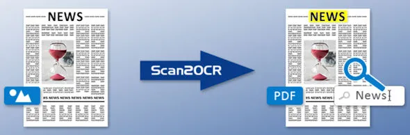 Scan2OCR 数字化流程图