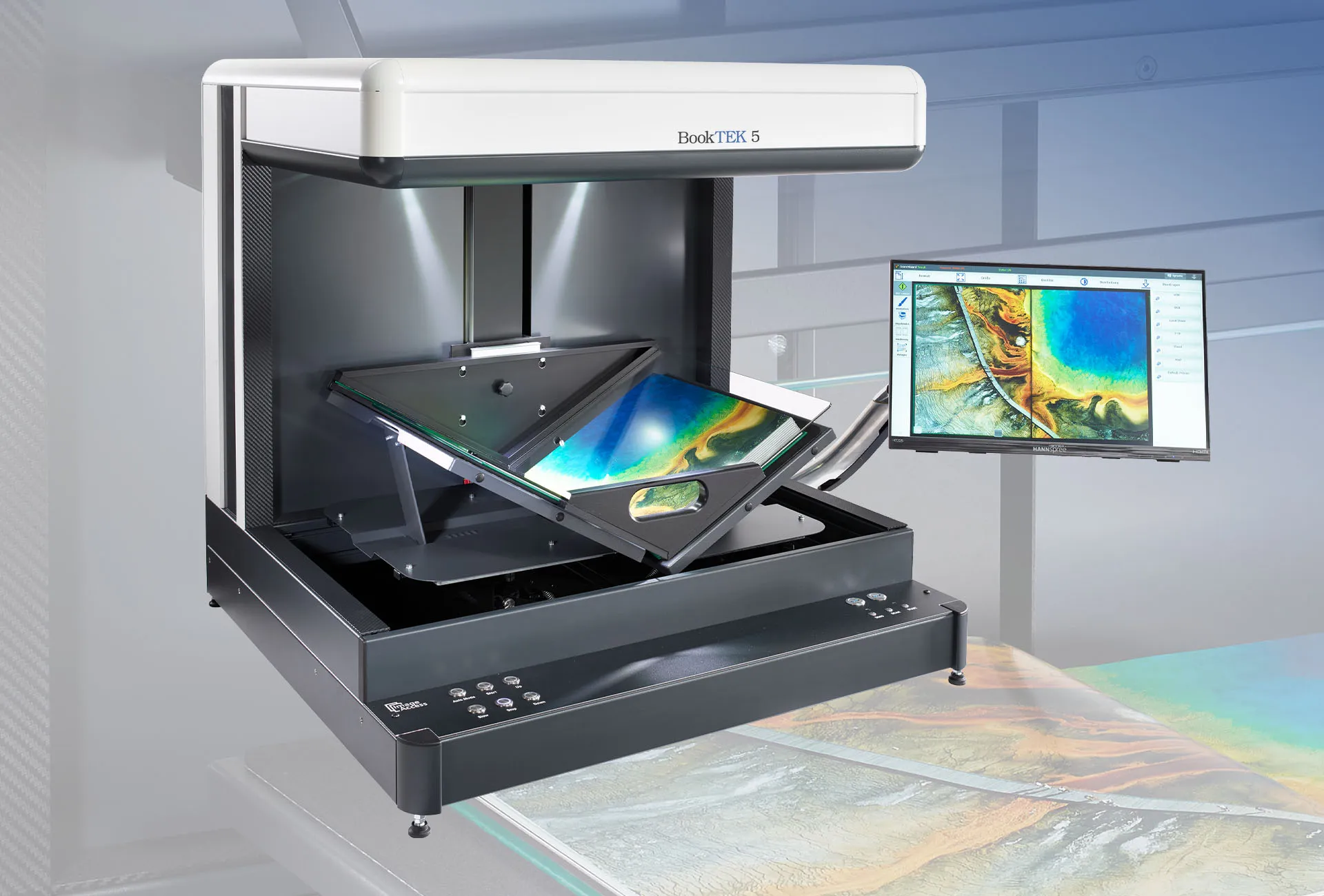 BookTEK 5 V2S 扫描仪全貌