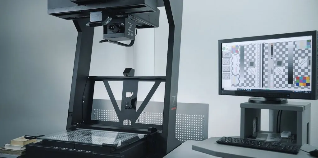 Zeutschel 高精度扫描系统作业现场