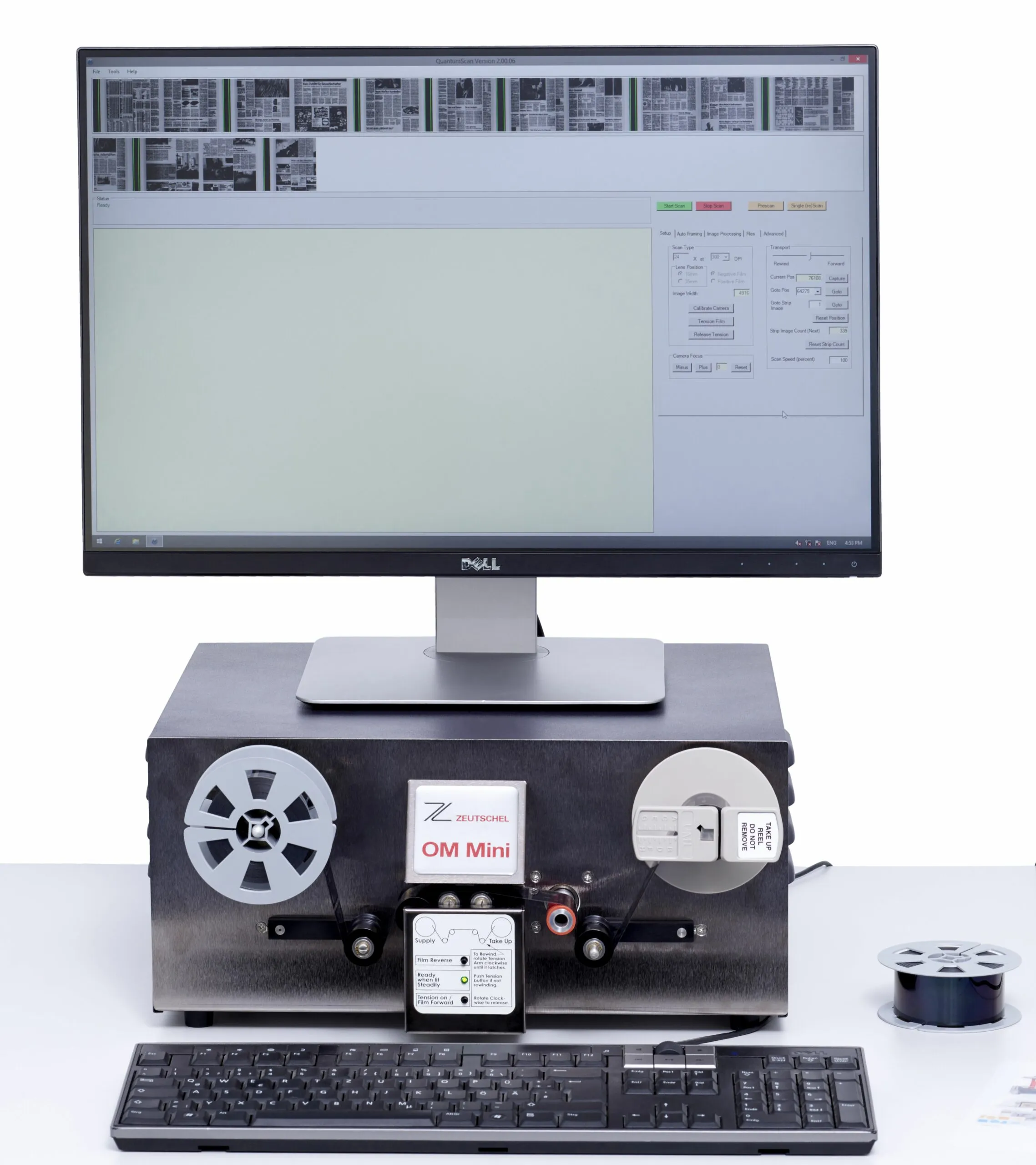 Zeutschel OM Mini 细节展示