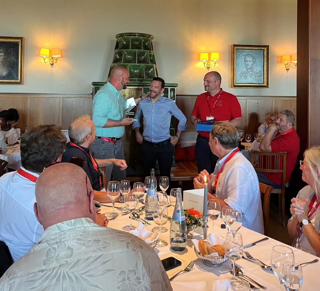 霍亨索伦城堡的晚宴现场