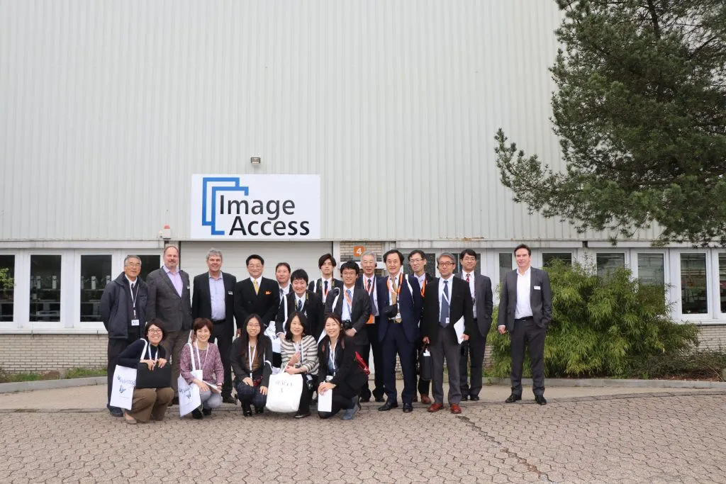 日本记者团参观 Image Access 伍珀塔尔总部