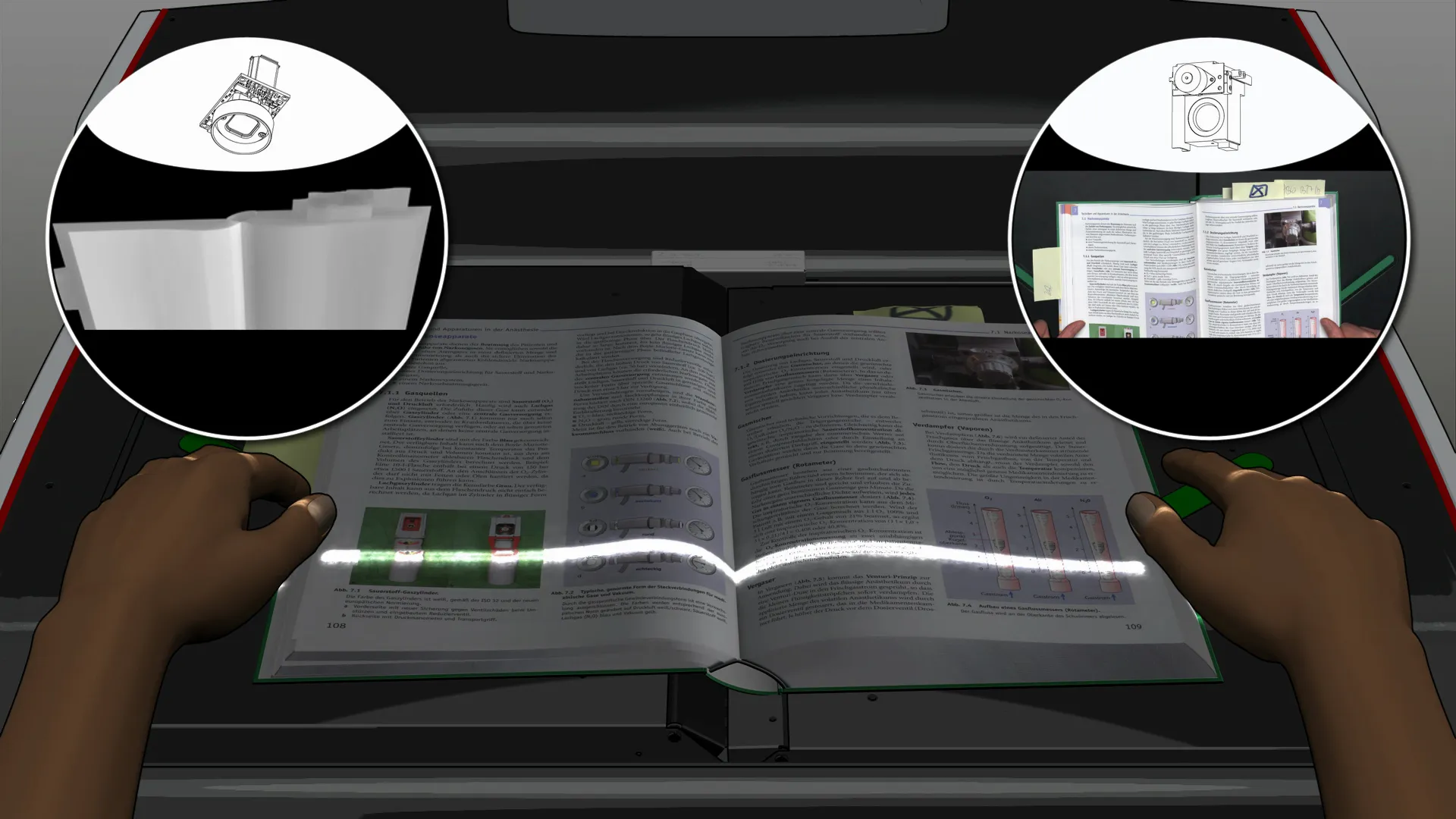 Perfect Book 2.0 实际扫描作业场景