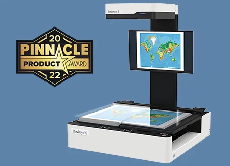 Bookeye 5 V1A 获得 Pinnacle 奖项