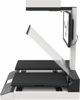 全自动玻璃压板侧视图