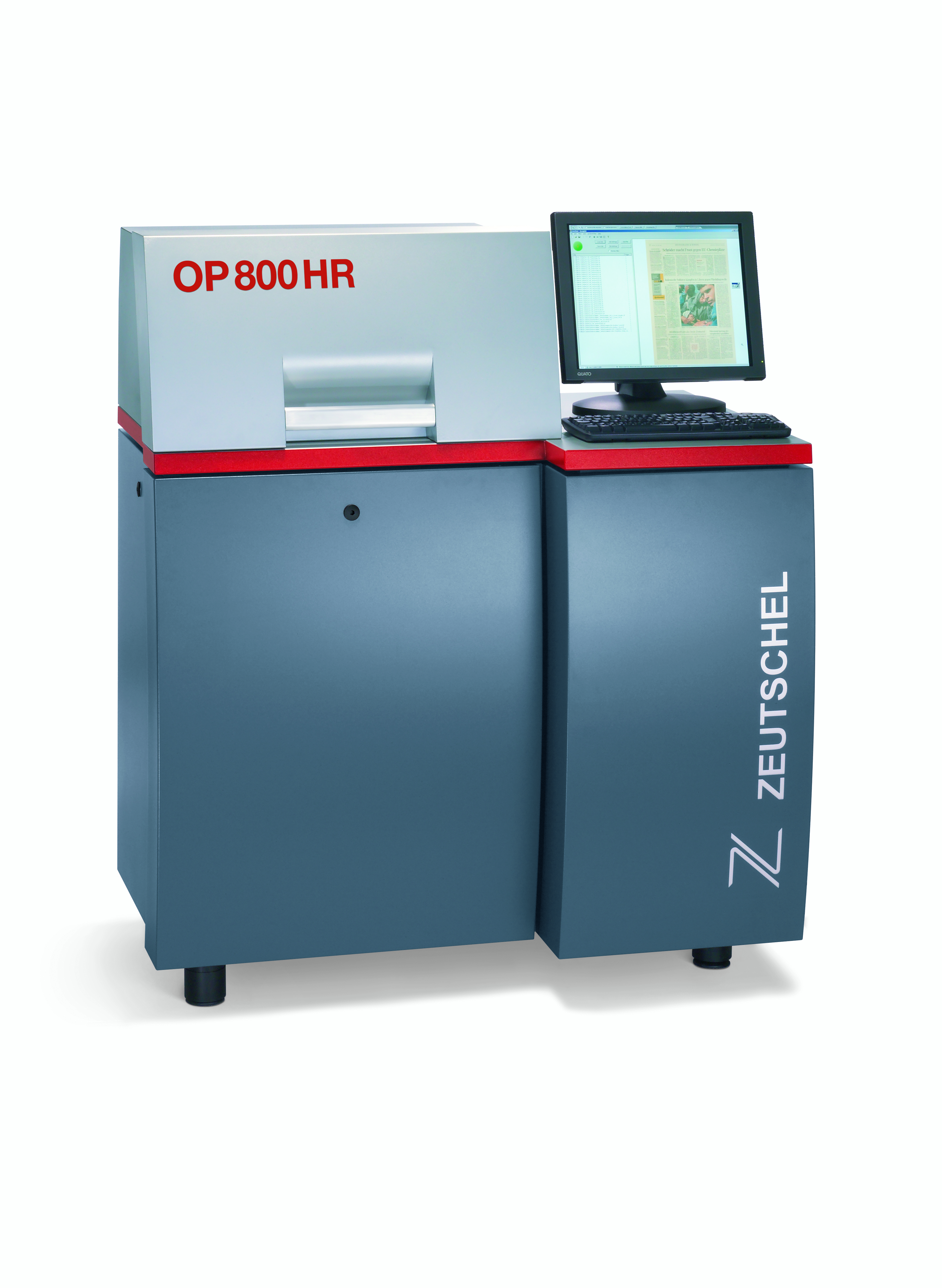 Zeutschel OP 800 HR 官方产品图