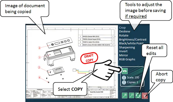 Colortrac Touch COPY Preview 功能解析与应用指南